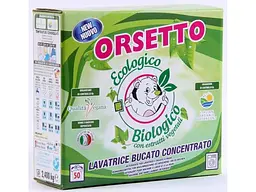 Пральний порошок ORSETTO 2,4 кг Гіпоалергенний Lavatrice Ecologico Універсальний