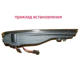 Кріплення бокового габариту (катафота) на бампер (права сторона) Mercedes A211 822 14 14 W211 E500 E550 2006-2008 р.в. - мініатюра 4