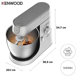 Кухонна машина Kenwood KVL 4170 S (0W20011162) - мініатюра 3