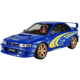 Колекційна металева модель автомобіля АвтоЕксперт Subaru Impreza WRX STI з інерцією, світлом та звуком 1:32