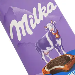 Уцінка. Шоколад молочний Milka зі шматочками печива Oreo 92 г (801761) - мініатюра 3