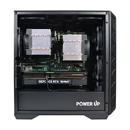 Двопроцесорна робоча станція Power Up #563 AMD EPYC 7С13 x2/256 GB/SSD 2TB/GeForce RTX 5060 8 Gb - мініатюра 3