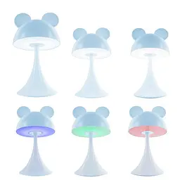 Світильник-нічник Kite  LED з акумулятором Simple Mouse блакитний (K25-317-2-3) - мініатюра 3