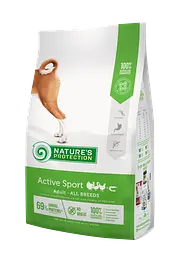 Сухий корм для спортивних, мисливських та службових собак Nature's Protection Active Sport Adult All Breeds, 4 кг