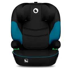 Автокрісло Lionelo Lars I-Size Green Turquoise, 15-36 кг, чорне з бірюзовим (LO-LARS I-SIZE GREEN TURQUOISE) - мініатюра 3