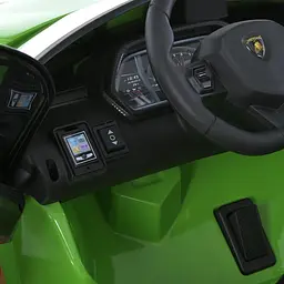 Дитячий електромобіль Машина Lamborghini 24V до 60 кг Зелений (DE-169-E-677) - мініатюра 5