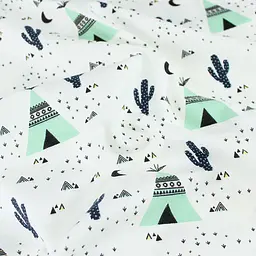 Пелюшки фланелеві Cosas Wigwam Cactus 100х120 см (FlannelDiapers_WigwamCactus_100x120) - мініатюра 5