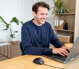 Комп'ютерна миша Trust Fyda ComFortable ECO USB-A чорно-сірий teh0014012 - мініатюра 2