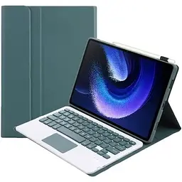 Чохол-книжка BeCover з бездротовою клавіатурою для Xiaomi Mi Pad 6 / 6 Pro 11" Dark Green (712403) - мініатюра 2