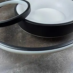 Світильник LED smart DUOS+пульт круг 100W 3000-5000K IP20 чорний Violux ( 220785 ) - мініатюра 5