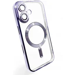 Чохол-накладка BeCover TPU Chrome Case (MagSafe) для Apple iPhone 16 Plus Purple (712079) - мініатюра 2