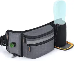 Сумка для ласощів собак Voyager Pet VT2109 Grey на пояс