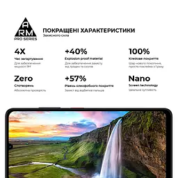 Захисне скло на ZTE Blade A36 4G з олеофобним покриттям, Pro, повне проклеювання, антистатичний і пиловідштовхуючий шар, 9H, самоклеючеся, 2.5D, на весь екран, антистатичний клей, ArmorStandart (ARM88874) - мініатюра 5