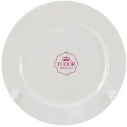 Тарілка порцелянова Interos White кругла 17 см біла (TU2436-5)
