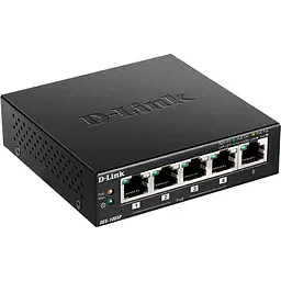 Комутатор D-Link DES-1005P 5 ports 10/100