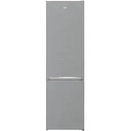 Холодильник з нижньою морозильною камерою Beko RCNA406I35XB 203х67х60см 2 двері A++ NF нержавіюча сталь (RCNA406I35XB)