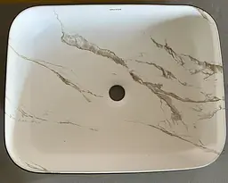 Умивальник накладний Mixxus Premium Diverse-0110 marble-Black 500x390x130 мм MP6517, Мармур - мініатюра 8