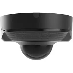 IP-камера Ajax дротова DomeCam Mini, 8мп, 4мм, Poe, True WDR, IP 65, ІЧ 30м, аудіо, кут огляду 75°до 85°, міні купольна, чорна - мініатюра 3