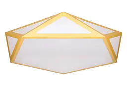 Люстра стельова LED Levistella 752L68 YELLOW, 90W, жовтий, з пультом, сучасний стиль