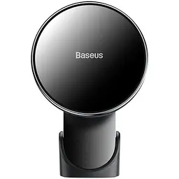 Автомобільний тримач холдер із БЗУ Baseus Big Energy MagSafe 10W WXJN-01 Black - мініатюра 2