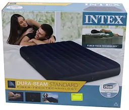 Надувний матрац Intex двомісний 203 x 152 x 25 см - мініатюра 5