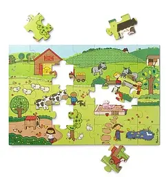 Гігантська головоломка-пазли Melissa&Doug На фермі, 35 елементів (MD31375) - мініатюра 3