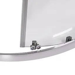 Душова кабіна Qtap Taurus CRM1011AC6 100x100 см, скло Clear 6 мм покриття CalcLess, без піддона, Хром, Універсальна, прозорий - мініатюра 6