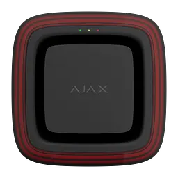 Бездротовий світлозвуковий адресний пожежний сповіщувач Ajax EN54 FireProtect (Sounder/VAD) Jeweller Black