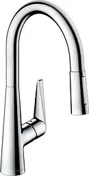 Змішувач Hansgrohe Talis M51 200 2jet для кухні з витяжним виливом 72813000 Хром