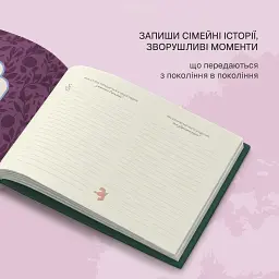 Книга-фотоальбом «Моє родинне дерево» зелений - мініатюра 10
