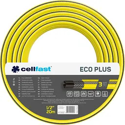 Шланг садовий Cellfast Eco Plus 3 шари 1/2'' 20 м (12-150)