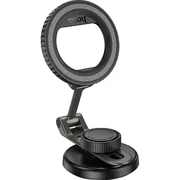 Автотримач Hoco H77 Black Metal Gray [140684] - мініатюра 2