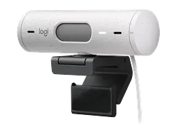 Веб-камера Logitech Brio 500 Off White (960-001428) - мініатюра 2