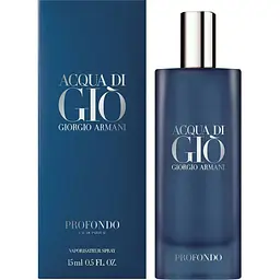 Парфумована вода Giorgio Armani Acqua di Gio Profondo 15 мл