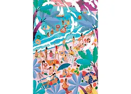 Пазл Clementoni High Quality Collection: Неділя на пляжі, Ліза Ві (High Quality Collection - Sunday at the Beachs Puzzle - 1000 pcs.), 1000 ел. (39938) - мініатюра 2