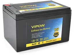 Акумулятор для ДБЖ Vipow Li-ion 12V-20Ah (VP-12200LI)