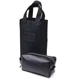 Чоловіча шкіряна косметичка GRANDE PELLE 18.5х10х9 см sum0020991 - мініатюра 5