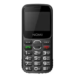 Телефон Nomi i2320 Black (чорний) - мініатюра 2