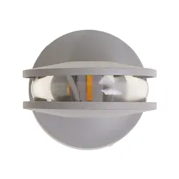 Підсвітка Brille LED фасадна IP54 AL-256/9W NW GY - мініатюра 9