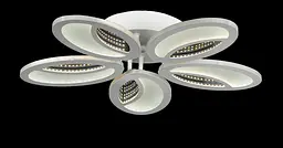 Люстра стельова LED Splendid Ray LK39749/5, 100W, білий, з пультом, сучасний стиль