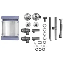 Кухонна мийка Lidz H7843 Brush 3.0/1.0 мм (LIDZH7843BRU3010), Нержавіюча сталь - мініатюра 8