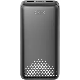 Зовнішній акумулятор XO PB313 Light display mobile power 20000 маг чорний
