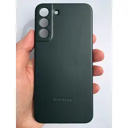 Оригінальний шкіряний чохол Leather Cover для Samsung Galaxy S22 Plus S906 Forest Green EF-VS906LGEGRU - мініатюра 4