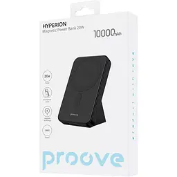 Зовнішній акумулятор Proove Hyperion 10000mAh 20W Black [PBHP15020001] [104205] - мініатюра 4