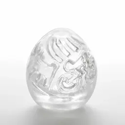 Мастурбатор яйце Tenga Egg Keith Haring Street прозорий - мініатюра 4