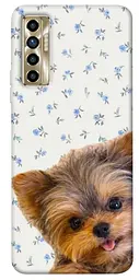 TPU чохол Demsky Cute Yorkie для TECNO Camon 17P