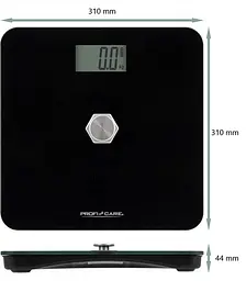 Підлогові ваги Profi Care PC-PW 3112 Black - мініатюра 5