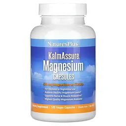 Магній Natures Plus Kalm Assure Magnesium, 120 вегакапсул