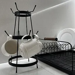 Підставка під чашки Nice & Cozy Garret металева чорна - мініатюра 4