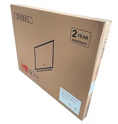 Дзеркало Dusel DE-M2071D 80 см з годинником, Білий - мініатюра 5